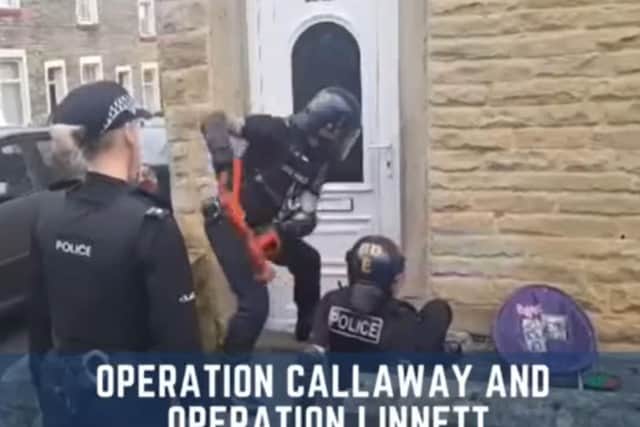 Nine people have been arrested following a series of dawn raids across both Lancashire and Manchester in connection with a shooting in Burnley.