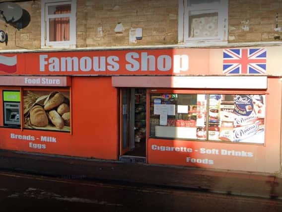The Famous Shop in Yorkshire Street, Burnley. Photo: Google.