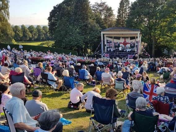 The annual concert has previously attracted large crowds