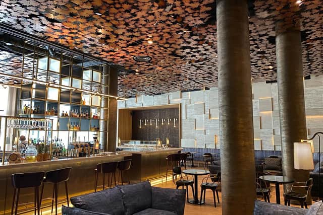 The Middle Eight Hotel in Covent Garden: Inside the Sycamore Restaurant and bar. Picture: Nicola Adam