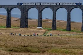 The Tinniswoods were walking at Ribblehead Viaduct when they incident took place