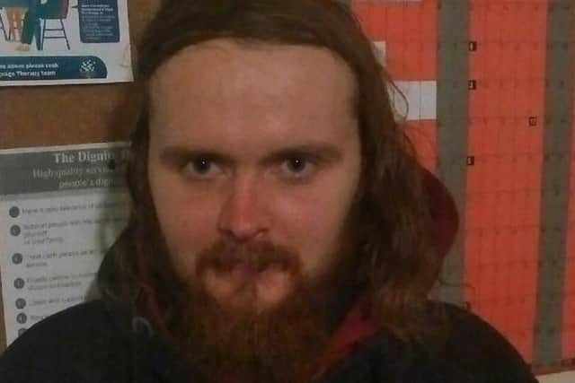 Philip Hearn (pictured) is described as around 5ft 9in tall, with dark blonde hair and a beard. (Credit: Lancashire Police)