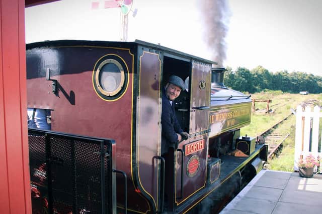 Anthony's passion is steam trains and he is a part time driver all over Britain