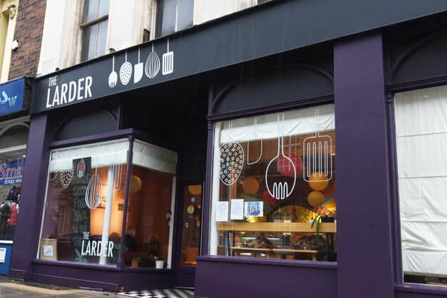 The Larder cafe on Lancaster Road, Preston