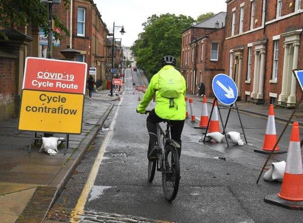 Several of Lancashire's pop-up cycle lanes popped off again pretty quickly