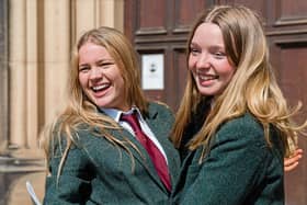 Huge smiles of joy for Stonyhurst pupils