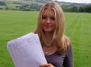 Lucy Robinson achieved excellent GCSE results
