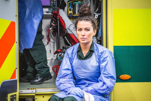 Paramedic Emily featured in a new series of the BBC documentary series Ambulance this week, following paramedics treating patients across Merseyside, Cheshire and Greater Manchester