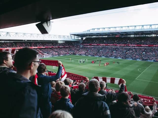Fans at Anfield 

Tembela Bohle/Pexels