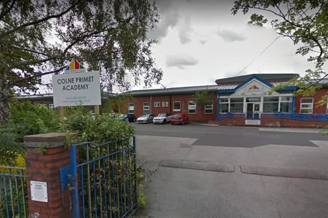 Colne Primet Academy will increase its pupil numbers if the move is agreed after consultation (image: Google)