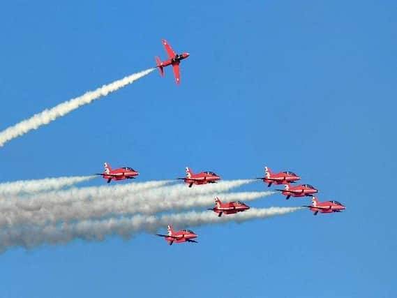 The Red Arrows are returning to Blackpool this weekend (September 11 & 12)