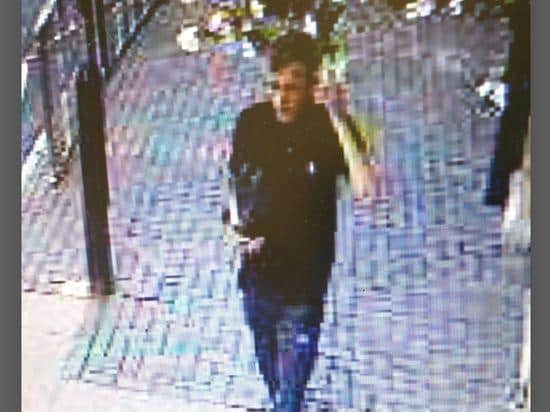 Have you seen this man? Police are trying to find him after he was spotted with a potential injury to his face and stomach in Accrington. (Credit: Lancashire Police)