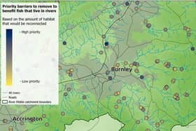 The ‘Geographic Information System’ allows Ribble Rivers Trust to map all aspects of the River Ribble catchment.