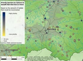 The ‘Geographic Information System’ allows Ribble Rivers Trust to map all aspects of the River Ribble catchment.