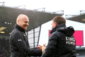 Sean Dyche and Brendan Rodgers