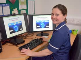 St Catherine’s Hospice Clinical Educator Rosie Ingham