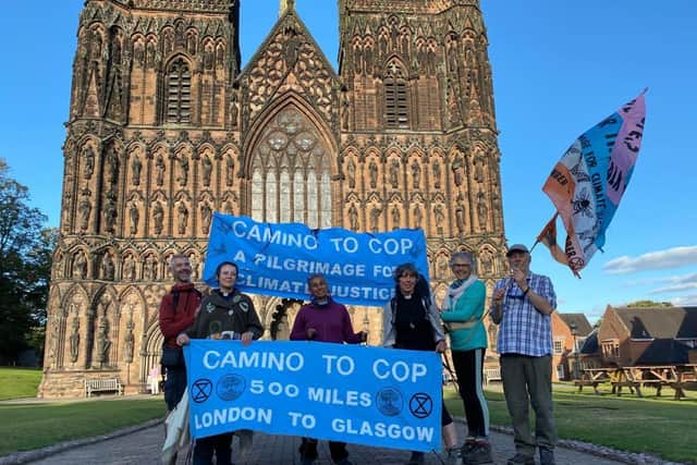 The multi-faith group walking from London to Glasgow to raise awareness of the climate crisis