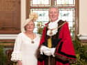 Burnley Mayor Coun. Mark Townsend and his wife Kerry