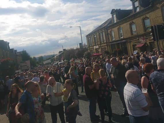 Crowds at the festival in 2017