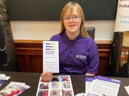 Becky Newman during Wellbeing Week in February 2020