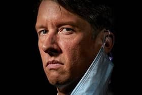Satirical News reporter Jonathan Pie, the broadcaster who has more than 1.7 million viewers, is bringing his world views to the stages of the UK