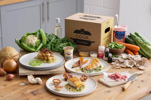 The Let's Cook recipe boxes