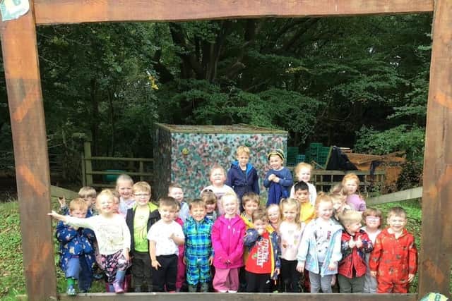 Students from Holy Trinity Primary School in Burnley enjoyed a trip to Outdoor Elements in Simonstone