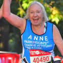 She did it! Anne Harwood successfully completes her fifth London Marathon