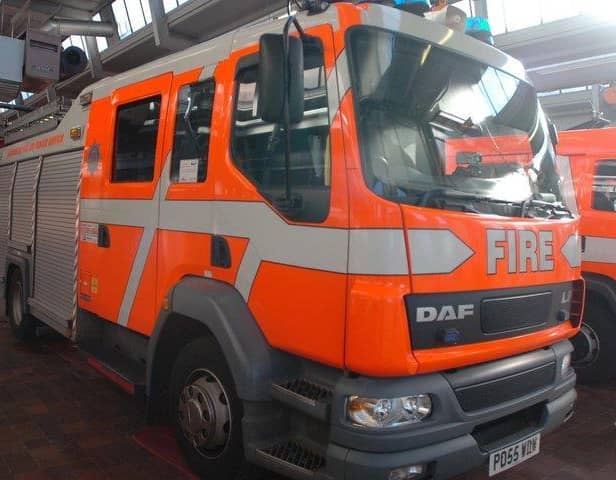 An investigation has been launched into the cause of a fire at a detached property under construction in Colne last night.