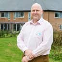 Chris Walbank pictured otuside the Sue Ryder Neurological Care Centre in Fulwood
Photo: Kelvin Stuttard