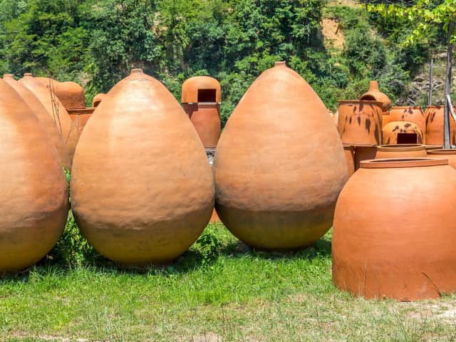 Qvervi  were the first vessels ever used in winemaking thousands of years ago;  and are still in use today.