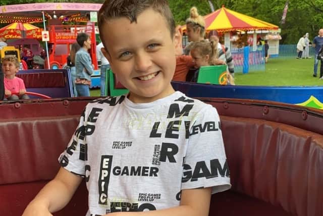 Brave Declan Smith was diagnosed with leukaemia at the start of the pandemic in 2020