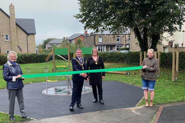 Revamped playground opens to children in Clitheroe
