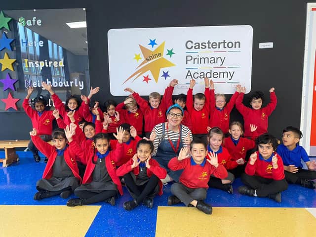 Casterton pupils enjoying World Poetry Day