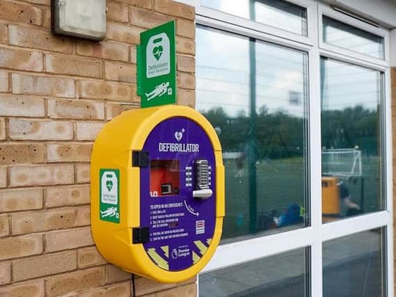 An automated external defibrillator will be installed at Queen Street Recreation Ground towards the end of the month