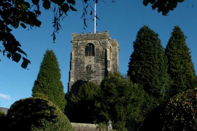 Broughton Parish Church which will lie close to the proposed Broughton bypass