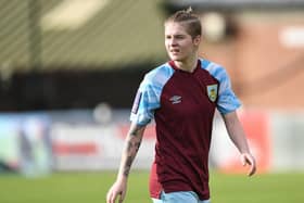 Burnley FC Women's defender Cara Bickett.