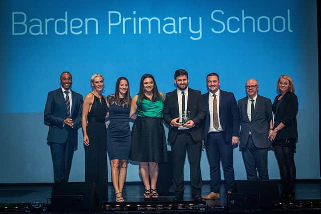 Primary School of the Year winners Barden Primary School
