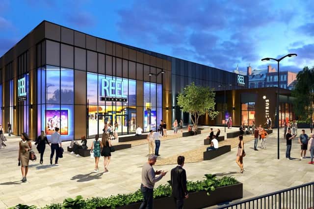 CGI of how Pioneer Place is expected to look in Burnley town centre