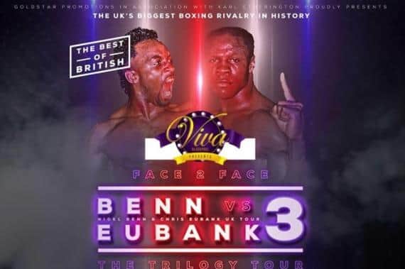 Nigel Benn and Chris Eubank are coming to the North West as part of their Trilogy Tour