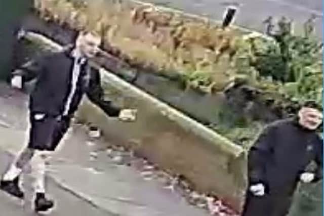 Police would like to speak with these men in connection to the murder