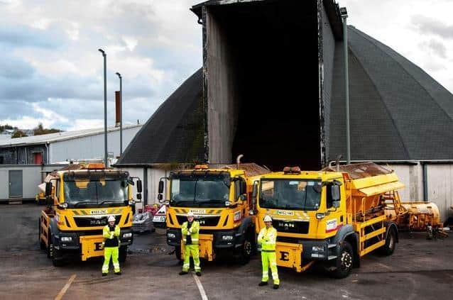 Gritting teams at Burnley's Heasandford depot are ready for action