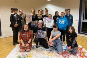 Finch Bakery visits Burnley Youth Theatre LGBTQ+ group 'After the Rain'