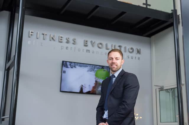Fitness Evolution manager Ash Alderson. Photo: Richard Tymon