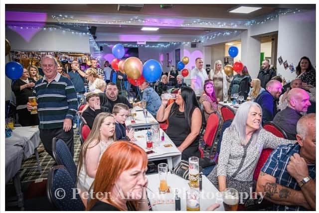 Family and friends gathered in Darren's honour to celebrate what would have been his 43rd birthday (photo by Peter Anslow)