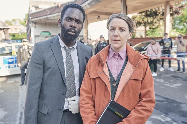 Jimmy Akingbola and Gemma Whelan starred in the new ITV drama The Tower