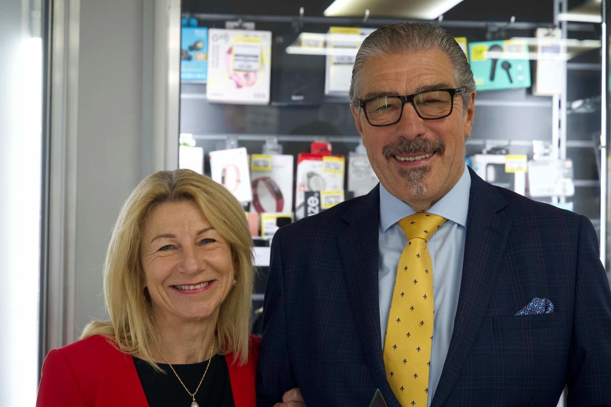 Laura Diffey National lifetime achievement award for Burnley retail husband and wife ...