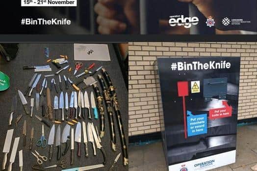 The week highlights the dangers of knives and violent crime
