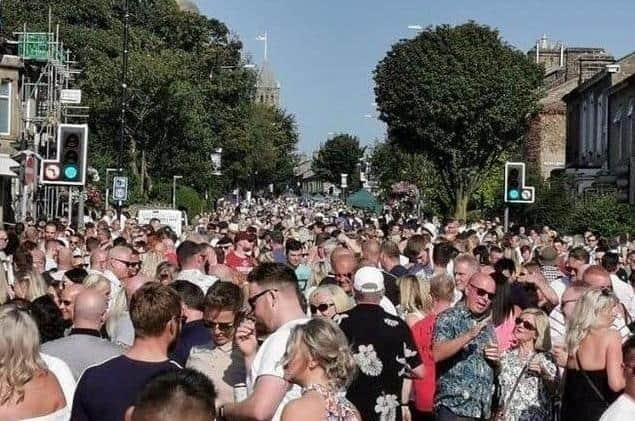 A previous festival