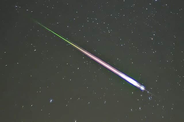 The Leonid meteor shower is expected to be visible above skies in Britain on Wednesday night (Photo by Navicore)